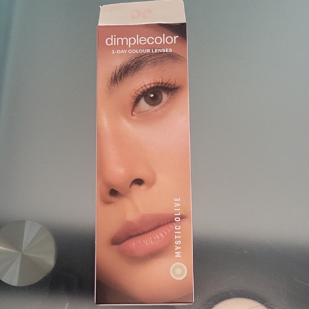 DimpleColor 1 Day Color Lenses Mystic Olive (Green) 4 Wears